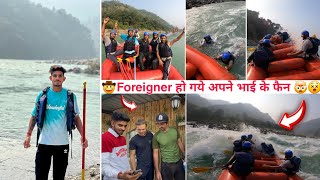 Swift को लेकर गए Rishikesh rafting करने  मजा आ गया Foreigner हो गया अपने Bhai के fan ❤️ [upl. by Dodson]