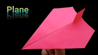 How to make a paper airplane  Easy paper airplane  Aeroplane with paper [upl. by Nodnerb]