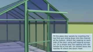 Tradition 6 8 amp 10 Greenhouse Assembly Instructions [upl. by Idihsar]