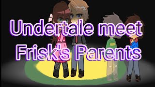 Undertale meets Frisks Parents [upl. by Raymonds]