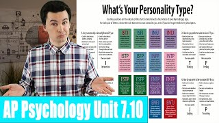 Measuring Personality AP Psychology Unit 7 Topic 10 710 [upl. by Veriee]