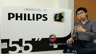 Philips 9002 OLED TV Unboxing  Picture Settings [upl. by Jenn]