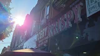 Dyker Heights Brooklyn Krispy Pizza [upl. by Fontes]