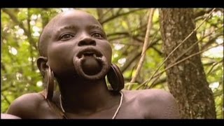 Documentary Ethiopia Mursi people English [upl. by Airliah41]