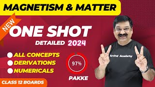 Magnetism amp Matter OneShot 💥NCERT Class 12 Physics Chap 5 One shot SubscribeArvindAcademy [upl. by Violante124]