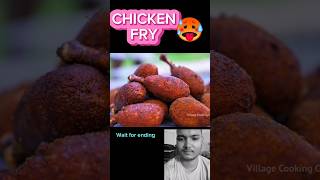 CHICKEN FRY🤤🥵  Cooking chicken recipe  cooking chicken food recipe shorts Comedybhubon [upl. by Ellehsad]