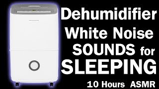 Dehumidifier White Noise Sounds for Sleeping and Resting ASMR 10 Hours [upl. by Wini]