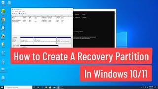 How to Create A Recovery Partition In Windows 1011 [upl. by Tenaj525]