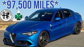 Still RELIABLE ALFA ROMEO Giulia QV  97k Mi  Update Vlog EP 15 [upl. by Edwine413]