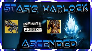 INFINITELY FREEZE everything with this STASIS Build Destiny 2 Warlock Build DIM LINK [upl. by Lessur]