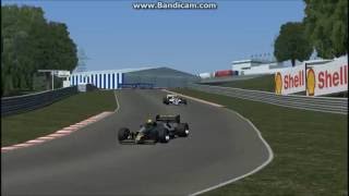 Nelson Piquet the best overtake Hungaroring 1986 [upl. by Ardnasirhc]