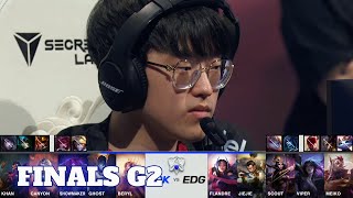 DK vs EDG  Game 2  Grand Finals S11 LoL Worlds 2021  DAMWON Kia vs Edward Gaming  G2 full game [upl. by Kissee]