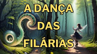 Dança das Filárias  Ultrassom da Filariose Escrotal [upl. by Noiram]