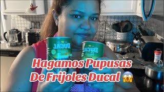 Hagamos Pupusas De Frijoles Ducales 🤗😋enVivo [upl. by Amikat319]