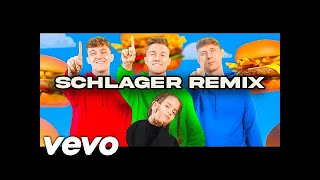 BURGERPOMMES SONG  Schlager Remix [upl. by Noryt]