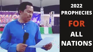 2022 Prophecies For All Nations  By Wiseman Daniel  Year Of Dialogue With God [upl. by Nnylacissej]