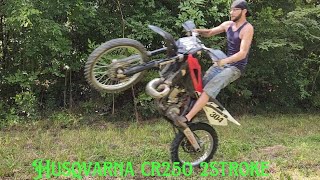 Husqvarna cr250 wr250 2stroke Tuesday 🤪 [upl. by Mariquilla]