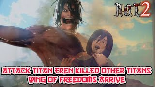 Attack Titan Eren Helped Mikasa amp Armin Attack of Titan Gameplay Part 3 [upl. by Thedric933]