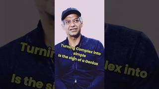 Genius person turn complex into simple navalravikant shorts knowledge simple podcast [upl. by Adnaral]