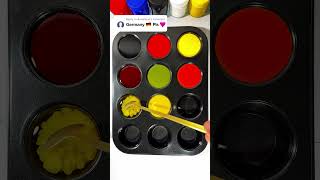 Challenge to guess the color from the 3 colors of the German Flag asmr shorts [upl. by Aras]