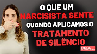 O QUE UM NARCISISTA SENTE QUANDO TENTAMOS APLICAR O TRATAMENTO DE SILÊNCIO [upl. by Nira]