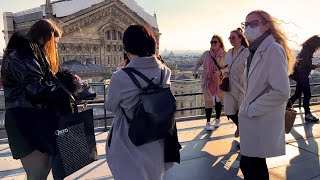 Paris Rooftop Walk Overlooking amp Sightseeing  Livestream [upl. by Elacsap]