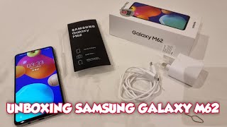 Samsung Galaxy M62 Unboxing [upl. by Kliber]