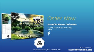 2024 Israel In Focus Calendar Canada [upl. by Arok763]