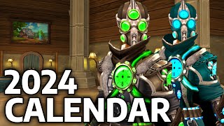 AQ3D 2024 ChronoSlayer amp Hunter Calendar Set [upl. by Legge]