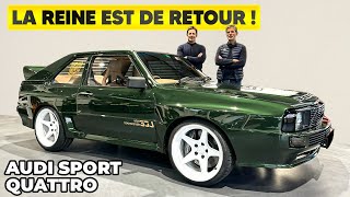 Essai Audi Sport Quattro 2024 – La REINE du groupe B enfin disponible [upl. by Odlareg]