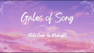 Gales Of Song Belle Flute Cover by Midnight [upl. by Bigler]