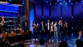 Pitch Perfect RiffOff with Annna Kendrick and The Filharmonics James Corden [upl. by Fassold]