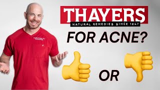 Thayers New Acne Products Dermatologist Reviews [upl. by Caitlin]