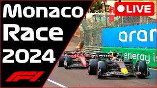 🔴F1 LIVE  Monaco GP RACE  Commentary  Live Timing [upl. by Ellehcram200]