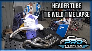 Welding Header Tubes time lapse  PRD Design [upl. by Weatherby]