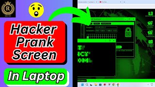 Hacker Prank Screen  Geek Prank Hacker Screen Kaise Use Kare [upl. by Seligman]