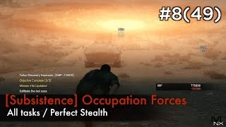 【MGSVTPP】Episode 849  Subsistence Occupation Forces S RankAll TasksPerfect Stealth [upl. by Nerb224]