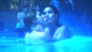 Euphoria 1x01  Kissing Scenes  Maddy Perez Hot Liplock Smooching  Alexa Demie French Kiss [upl. by Berthe]