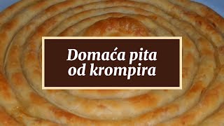 Domaća pita od krompira [upl. by Eifos]