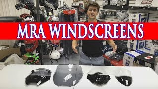 MRA XCreen Tour Motorcycle Windshield Extension UnBox and Hardware Mount [upl. by Lednic]