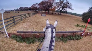 Helmet Cam Fly With Me Training Horse  2017 Sporting Days Horse Trials [upl. by Polito]