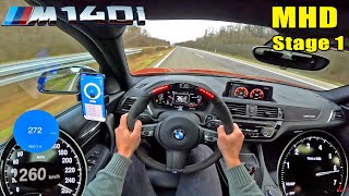 BMW M140i MHD Stage 1  100200 200250 amp Autobahn POV [upl. by Rushing15]