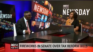 Fireworks In Senate Over Tax Reform Bills  Dayo Sobowale [upl. by Fairleigh477]