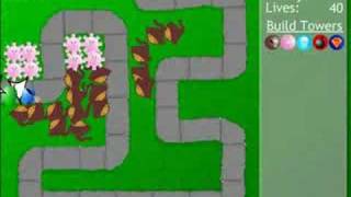 Bloons Tower Defense Rounds 150 Video Tutorial [upl. by Anaicilef]