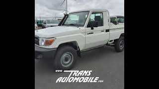 Pickup Toyota Land cruiser 79 hzj 79 single cab 42L Diesel Manual 3 seats PWR REF  218 [upl. by Eveiveneg392]