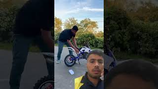 55cc mini dirt bike dirtbike [upl. by Eugenius860]