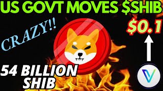 SHIBA INU SURPRISE US Government Cashes Out 🤯 VECHAIN VET Hits 2Year HIGH 🚀  GoldRush [upl. by Aroel]