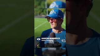 GAME WEEK — Arizona  post practice interviews  Coach Roderick byufootball gocougs [upl. by Alyel]