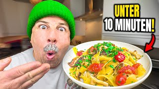 DIE leckerste PASTA die du mit Pilzen kochen kannst 🇮🇹 [upl. by Nojid779]