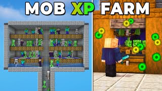 EASY All Mob XP Farm in Minecraft 121 Tutorial [upl. by Aroved]